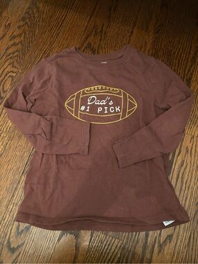 Old Navy Brown Graphic Crew Neck Tee